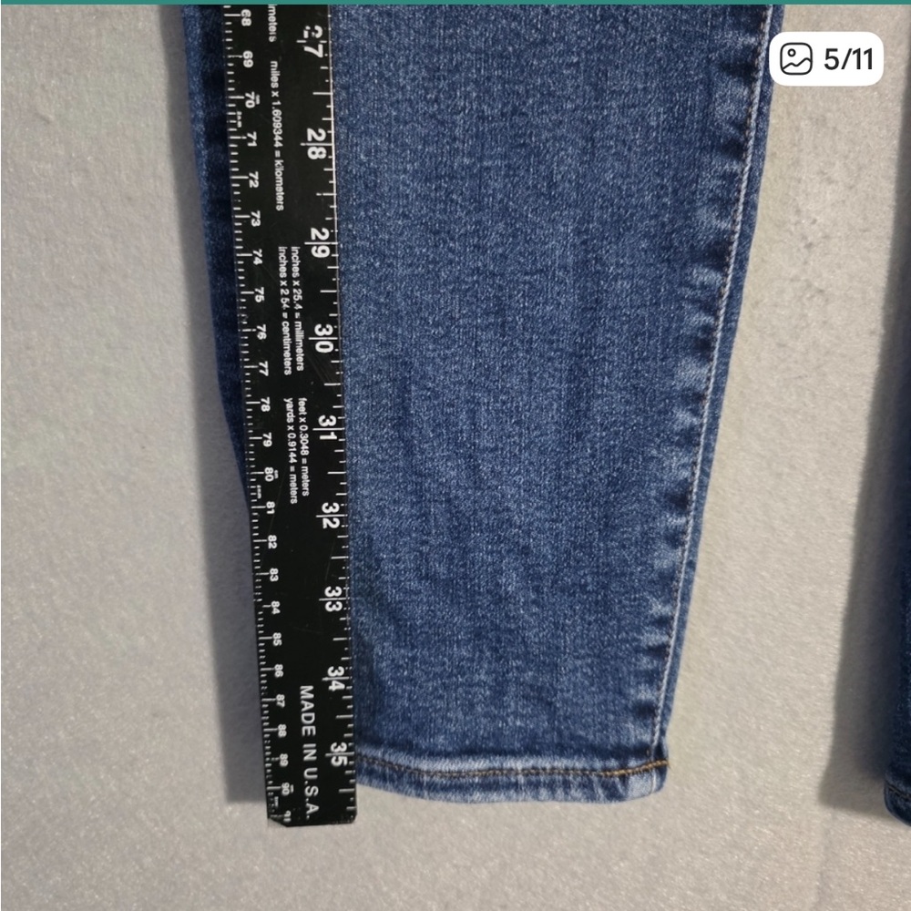Madewell Womens Maternity Side Panel Skinny Jeans MB509 Size 30 - Picture 5 of 11